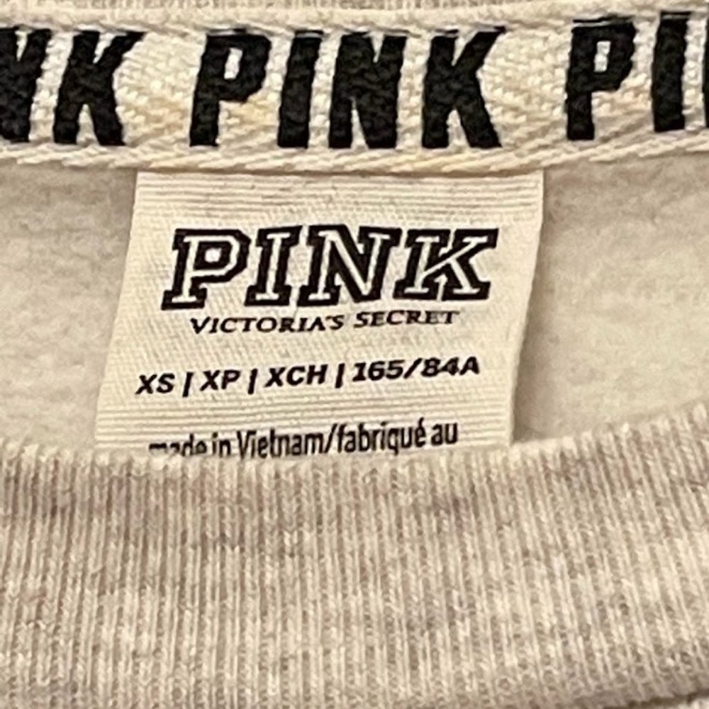 Women's Pink Victoria Secrets Long Sleeve Sweatshirt - Picture 2 of 3